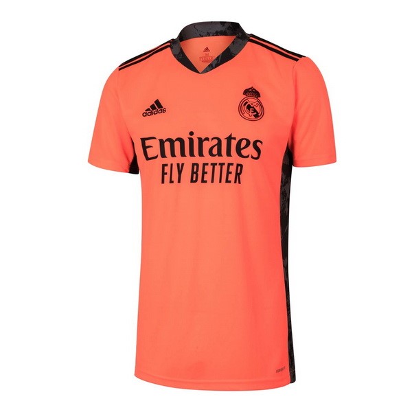 Tailandia Camiseta Real Madrid 2ª Kit Portero 2020 2021 Naranja